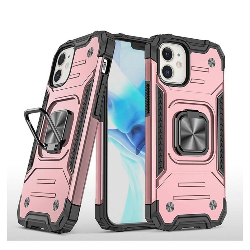 fashion case. Case compatible with iPhone 12 / 12 Pro. Rose gold color.  9-A14-M